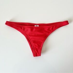 Dippin' Daisy's Ribbed Bikini Bottoms Size L